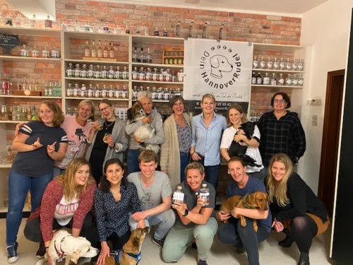 Das Hannover Rudel beim Gin Tasting